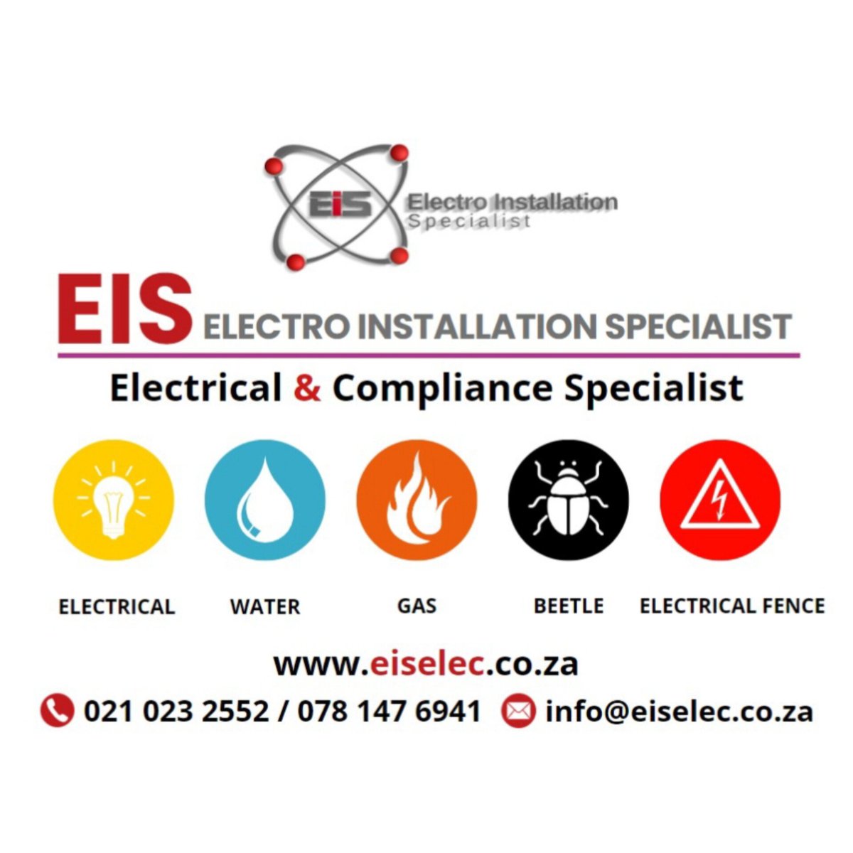 EIS Electro Installation Specialist (Pty) Ltd (@EisElectro) / Posts / X