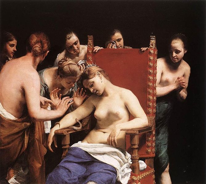 The Death of Cleopatra  
1658  
Guido Cagnacci