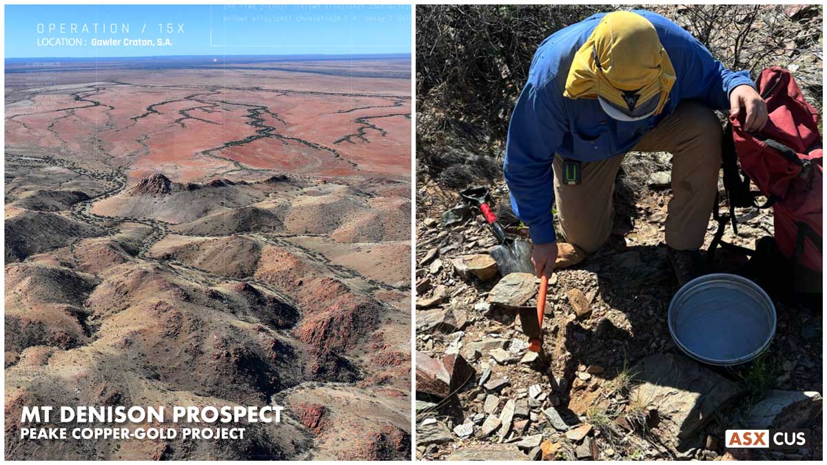 AltitudeMineral's tweet photo. This year's regional program at the Peake #Copper #Gold Project has kicked off with stream sediment sampling underway at the Mt Denison #Gold Prospect. Drilling on our 2 large scale #copper targets begins June 1.
More:
https://t.co/URU0SlXWH6
$CUS #CopperSearch #lotsofnewsflow https://t.co/eZmAzO3Wdy