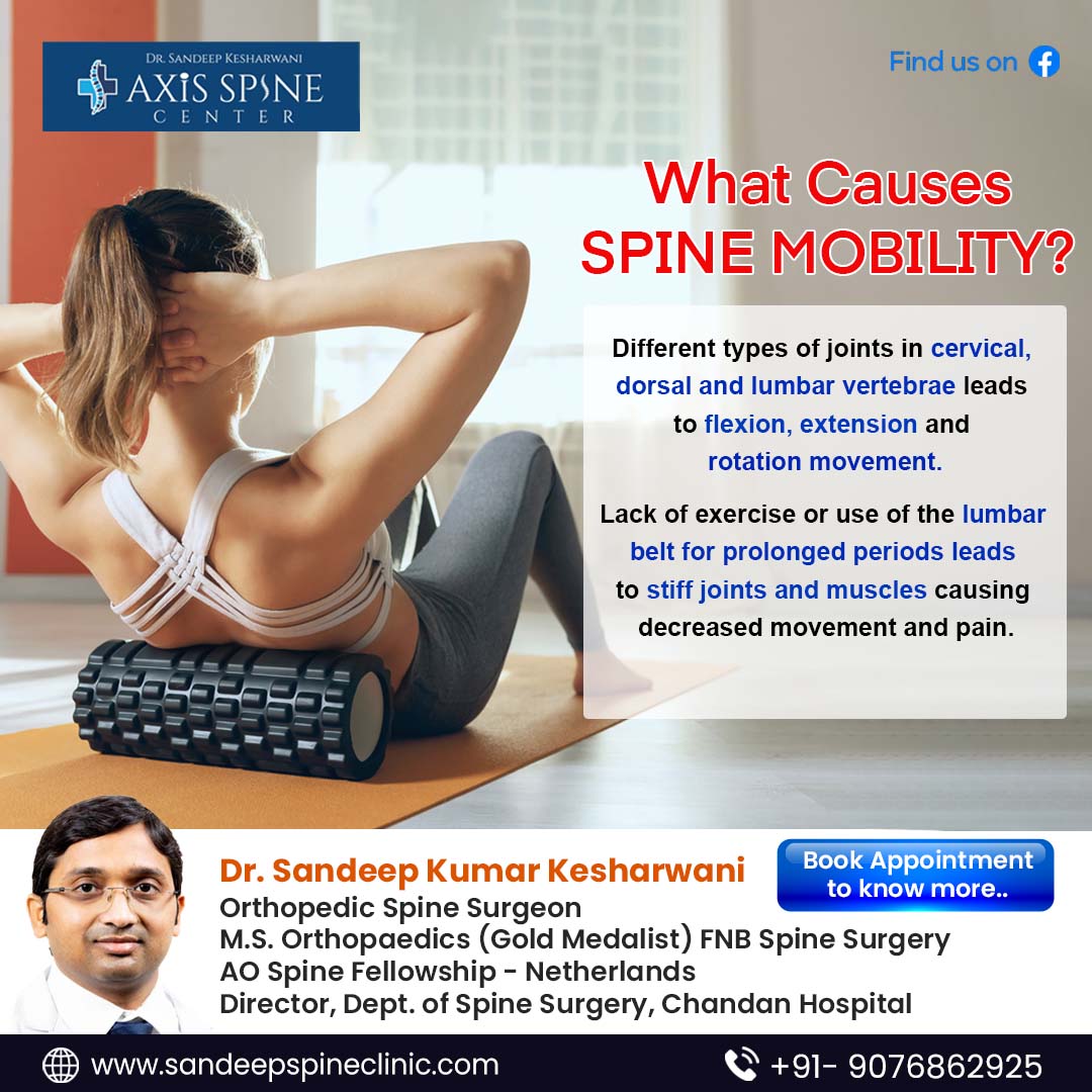 keshar_wani's tweet photo. "What Causes #SpineMobility?"
Axis Spine Center - Dr. Sandeep Kr. Kesharwani
Phone: 089482 57043
Website: https://t.co/GloyCMQ7ZW
#DrSandeepKesharwani #AxisSpineCenter #SpineSpecialist #SpineDoctor #SpineProblems #LowerBackPain #DigiSurgeon #spinalstenosis #Spinaltuberculosis https://t.co/eT7hg8wqxw