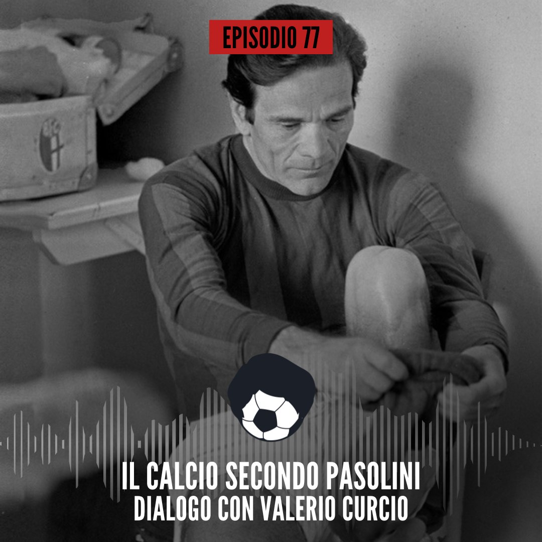 ✍️Pier Paolo #Pasolini è stato uno degli intellettuali più influenti del dopoguerra italiano, e ha avuto un intenso rapporto col calcio. Ce lo racconta @ValerioCurcio, autore di un libro sull'argomento.

🎧 Ascoltate qui l'episodio: open.spotify.com/episode/6dvRet…

👇