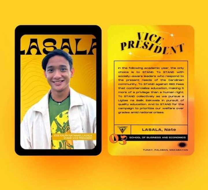 BSeunjae's tweet photo. Jose Ralph Natanael G. Lasala
USC SBE. Frisbee Athlete. https://t.co/ruJ8kio71K