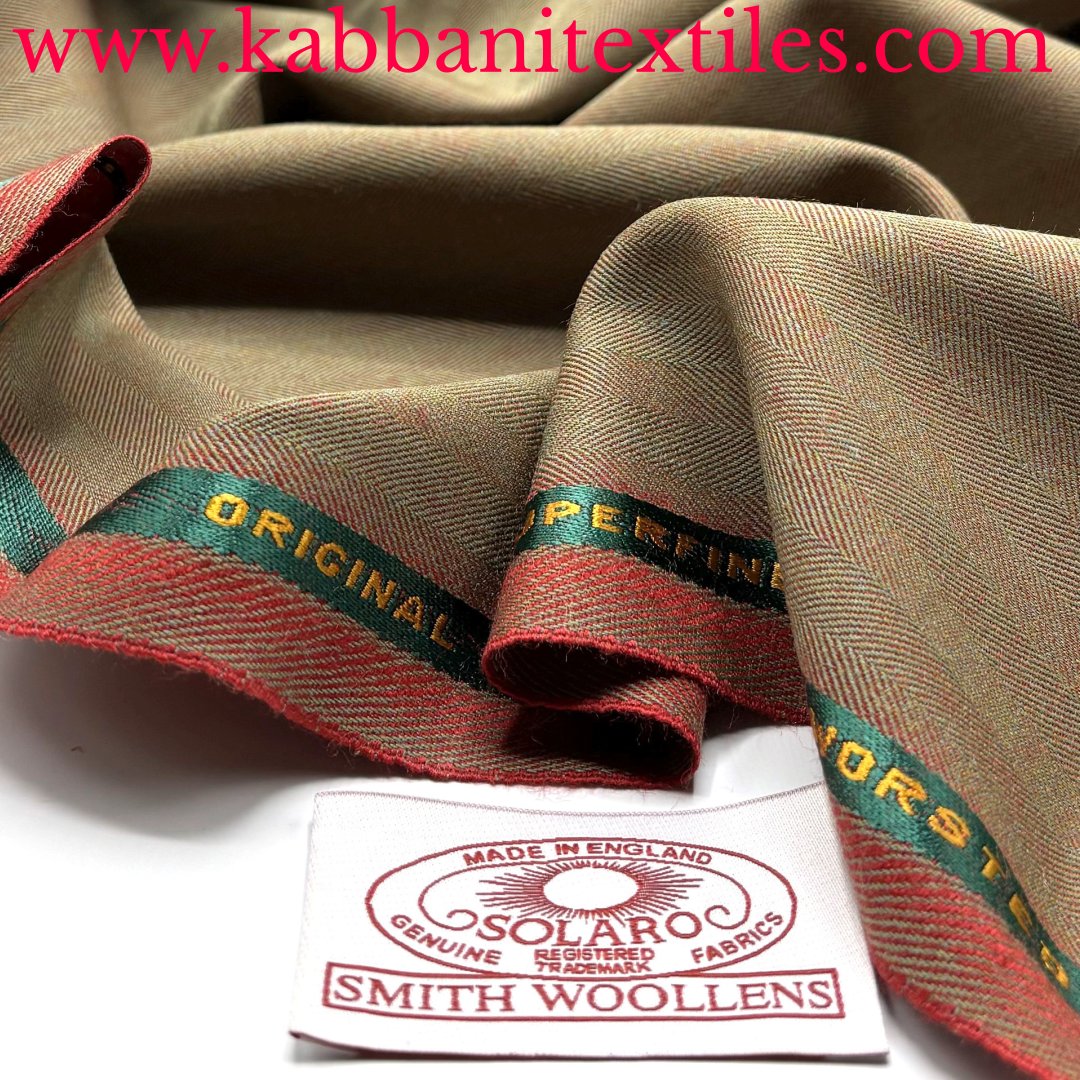 Stand out in style with our Herringbone solaro fabric by Smith Woollens! 🌟 Discover the vibrant 2 tone fabric, made in England for a fresh &amp; unique look, upgrade your wardrobe today!  kabbanitextiles.com/harrison-s

#luxury #solaro #fabric #textile #suiting #chevron #tailoring