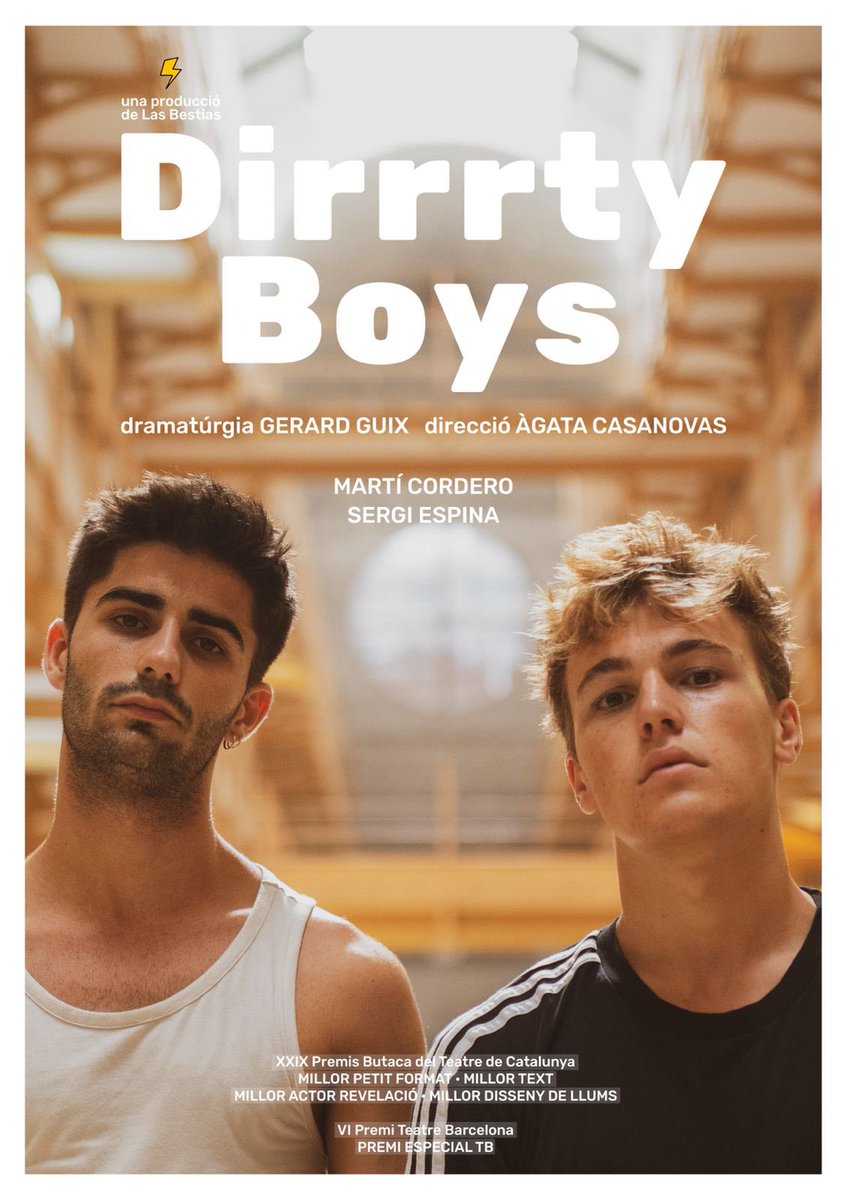 Dues últimes funcions de Dirrrty Boys a <a href="/La_Villarroel/">La Villarroel</a> 
Dissabte 25 i Diumenge 26 a les 12:30h.
Últimes entrades: lavillarroel.cat/ca/ex/dirrrty-…
