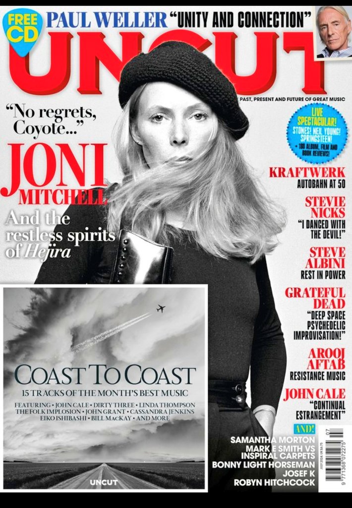 #NowReading
excellent new @uncutmagazine which features 'a deep dive into the restless 1976 masterpiece Hejira' by @jonimitchell 👍