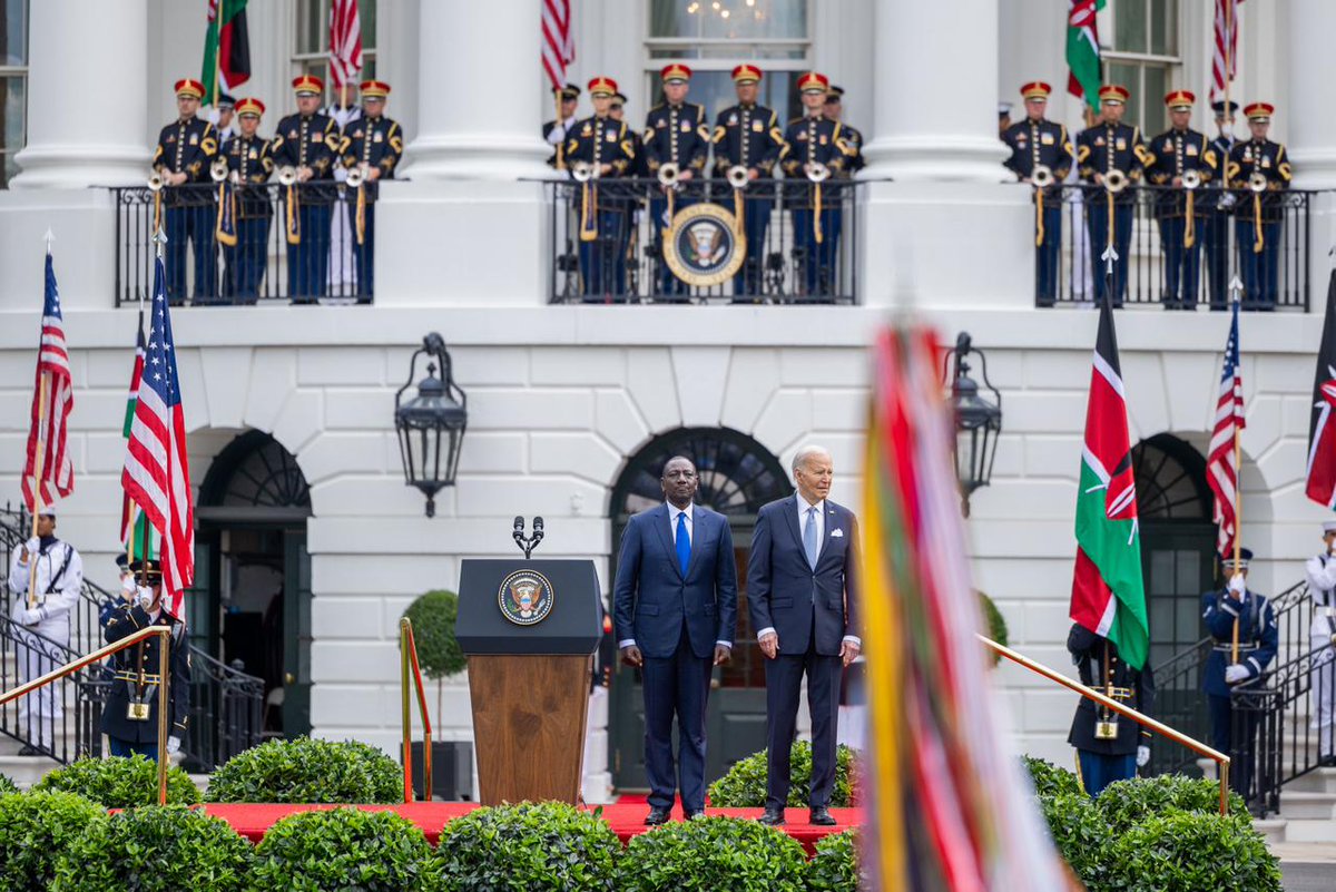Cleophasmalala's tweet photo. Party leader President William Ruto's visit to the United States of America is not only historic but a celebration of the great 60 years of friendship that our nation enjoys with the US.
#RutoInUS
#KaziNiKazi
#UDADigital https://t.co/KNINwxXYy9