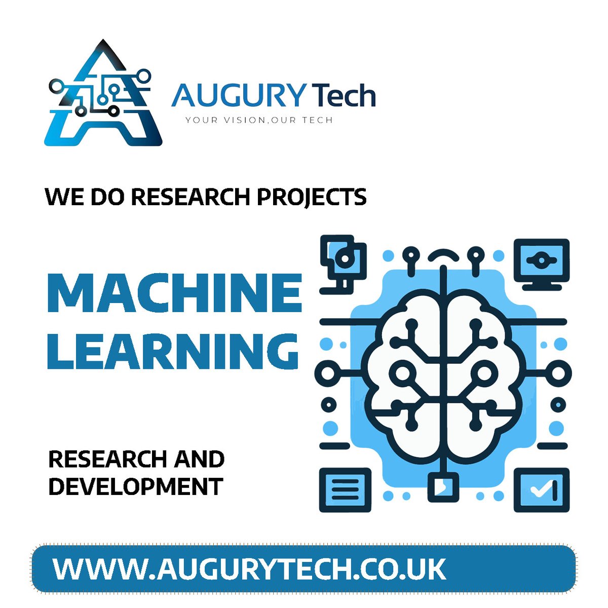 AuguryTechCO's tweet image. Machine Learning Research and Development by Augury Tech

👉 We do Research Projects in #MachineLearning
.
.
.
#MachineLearningResearch #Augury #AuguryTech
#MLresearch #ResearchProjects #ResearchAndDevelopment #ResearchServices