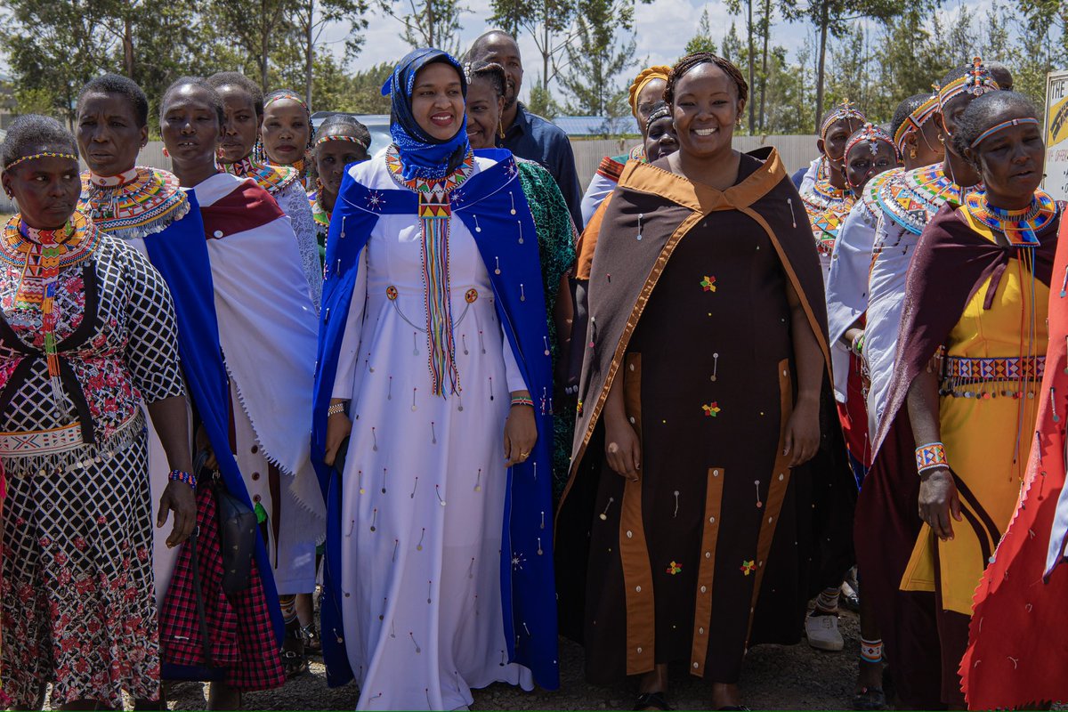 When you hear #KEArtsCultureHeritage you must ask yourself, what is it that PS Ummi Bashir is doing and how? 🟢 What is Ushanga Kenya Initiative? This is a National Government project, that seeks to empower Pastoral women involved in beadwork, by transforming their