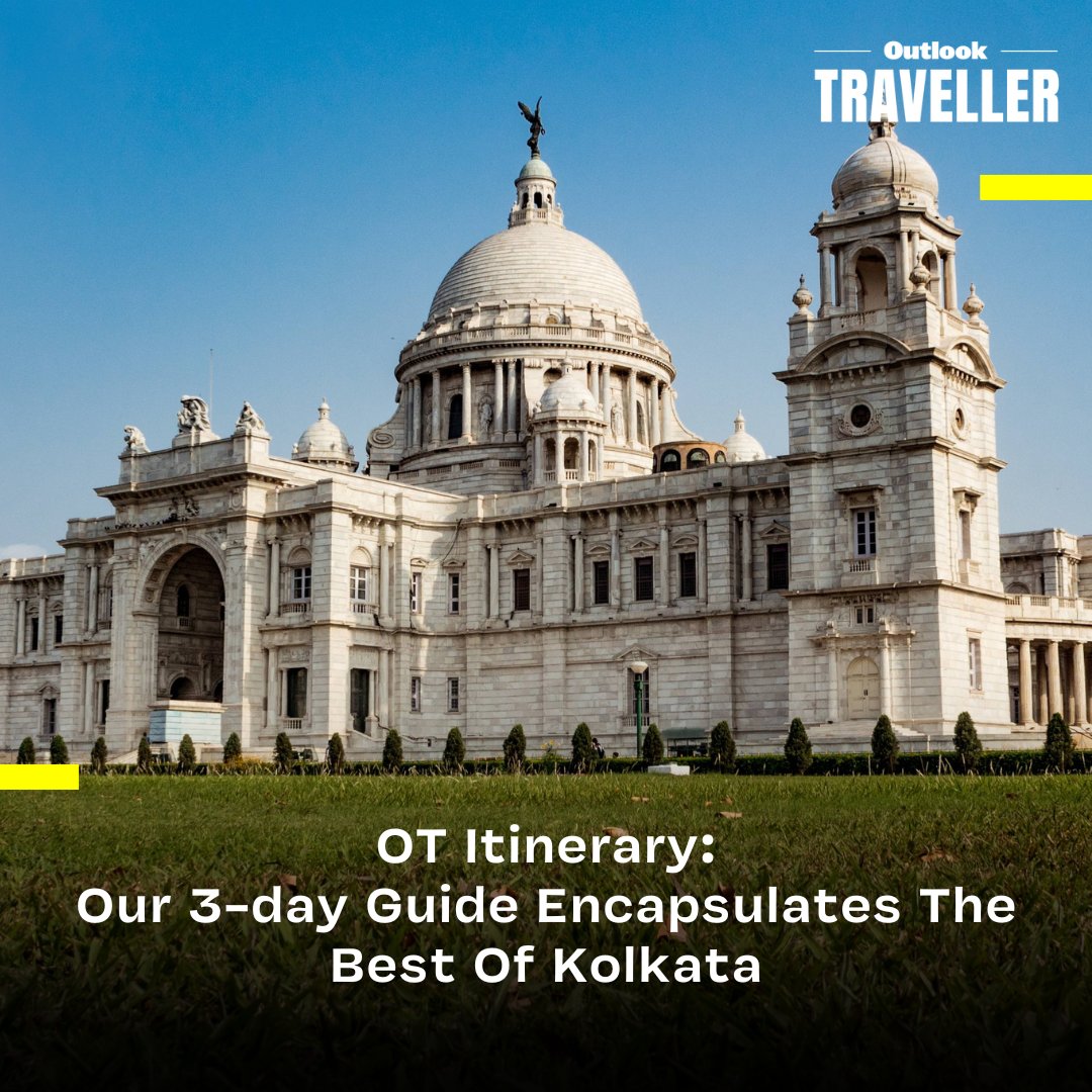 #OTItinerary | Experience Kolkata's charm in our 3-day guide! Discover the City of Joy's cultural richness with each visit leaving an indelible mark.

#OutlookTraveller #Travel #WestBengal #Monsoon

outlooktraveller.com/destinations/i…