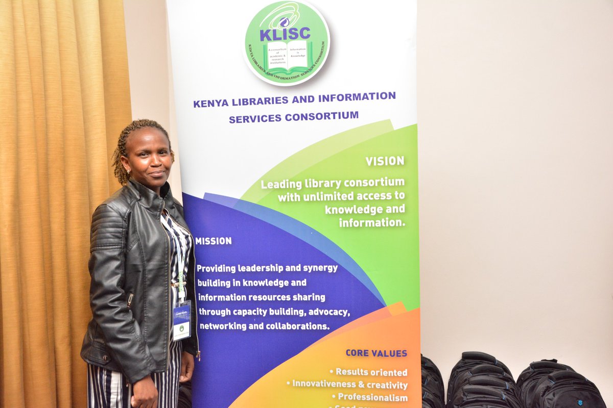 KLISCKenya's tweet image. &quot;This was my first time to attend an international conference.  I learnt a lot from the various presentations made from peers and sponsors of the event. I look forward to attending many more.  Thank you KLISC,&quot; Jackline Wanjiku from @KaratinaUniv shares☺
#2024KLISConference