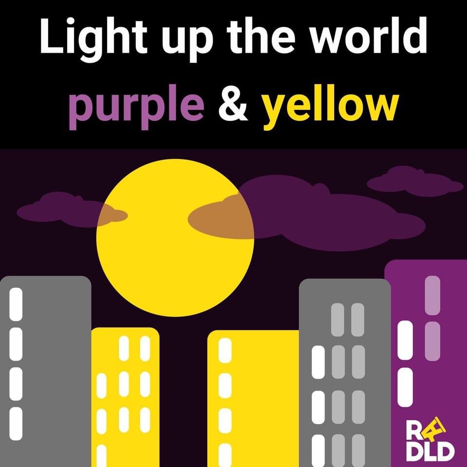 Developmental Language Disorder (DLD) affects 2 children in a class of 30. People with DLD need support. Let's show our support by lighting up our landmarks in purple and yellow on Oct 18. 2024. To find out more radld.org/dld-awareness-…
@RADLDcam  #DLDday