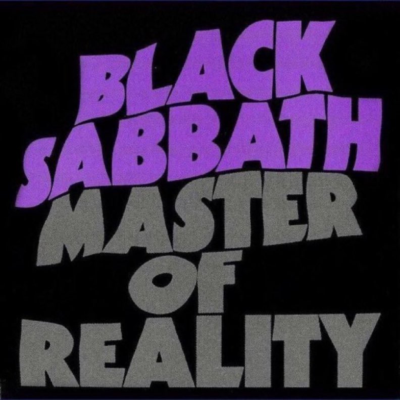 #albumsyoumusthear Black Sabbath - Master of Reality - 1971