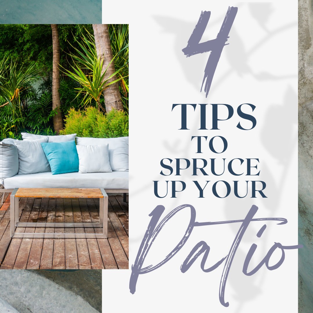 CCartersEstate's tweet photo. 🌿🏡 Transform Your Patio into a Serene Sanctuary with These 4 Easy Tips! ☀️✨

1. Cosy Seating Arrangements: Create inviting seating areas with comfortable furniture and cushions that beckon relaxation. Consider adding a mix of seating options, such as lounge chairs, benches, https://t.co/ZVOruF6cep