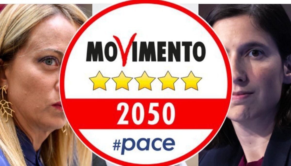 #m5s terzo partito nei #sondaggi equivale ad essere primo ,  senza candidature civetta non candidando #Conte per non andare al Parlamento europeo truffando elettori in una farsesca polarizzazione costruita a tavolino tra fdi  Meloni e pd Schlein @OmnibusLa7 #omnibus #14Maggio.