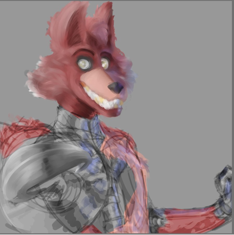 Foxy fanart in process

#fnaf #fivenightsatfreddys #fnaf1 #art #arte #tenyearsatfreddys #foxy