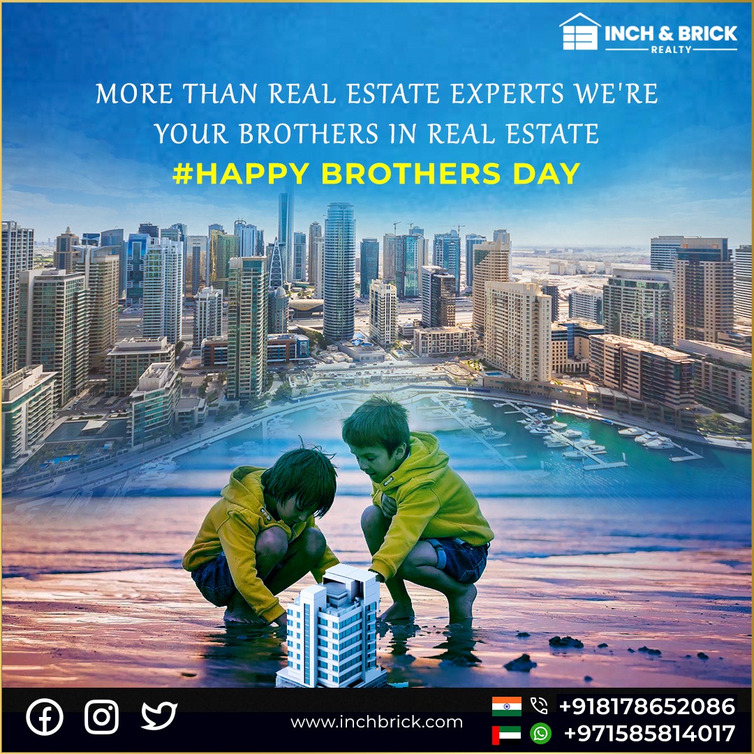 inchbrick's tweet photo. On this special #BrothersDay, we celebrate the strong bonds we share with our clients. 

At Inch and Brick Realty, we're more than just a real estate company – we're family. 

Let's find your perfect home in Dubai together!

𝗪𝗲𝗯𝘀𝗶𝘁𝗲: https://t.co/A096bInfMz https://t.co/pSkebwxPpz