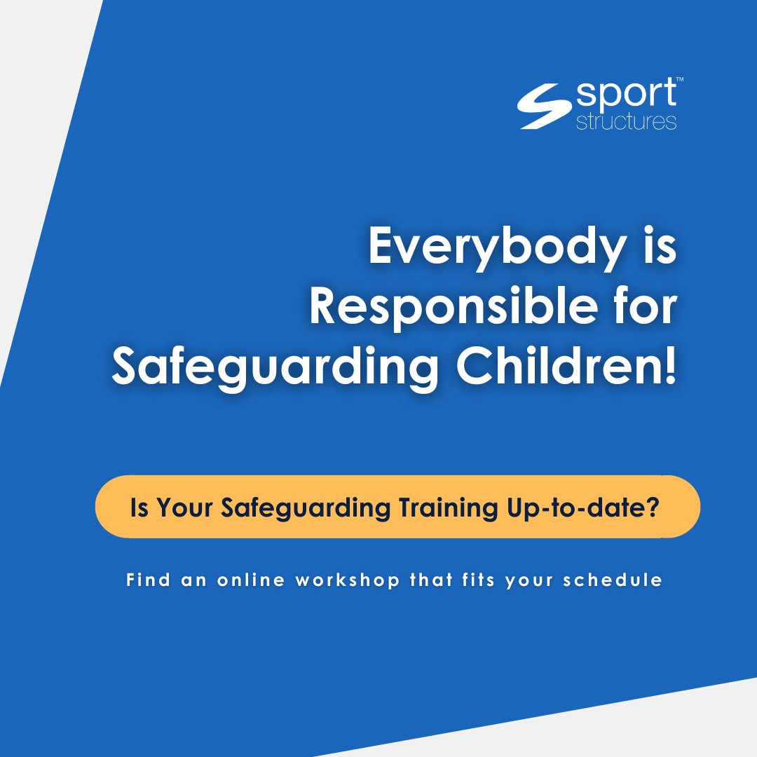 Is your Safeguarding Training up-to-date? Take a look at our upcoming courses and find a workshop that fits your schedule: sportstructures.com/education-trai…