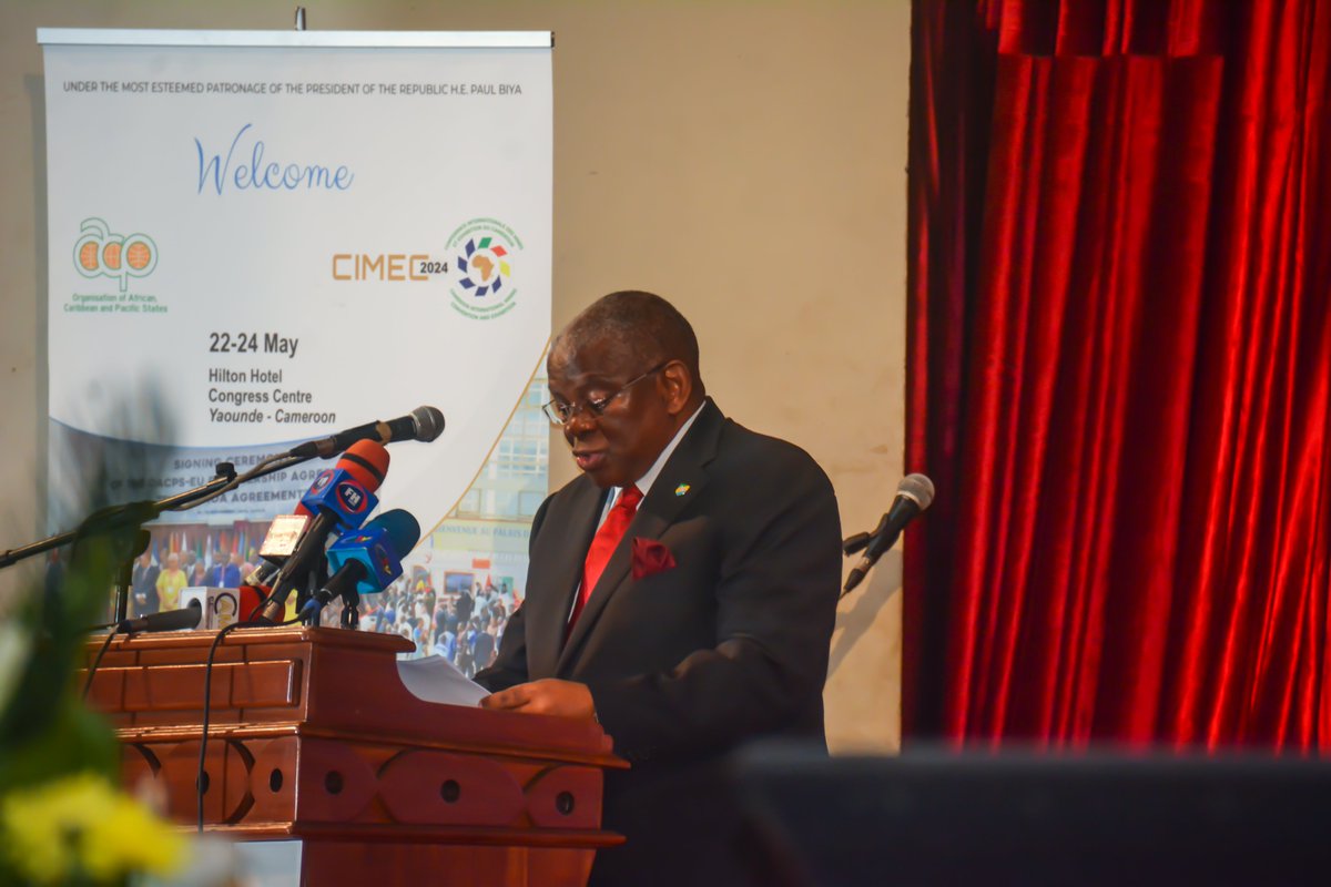 ECASROCA's tweet image. @ECA_OFFICIAL is fully involved in the Meeting of @PressACP Ministers of Mining coupled with the 4th edition of #CIMEC, presided over by Cameroon&apos;s Prime Minister @joDionNgute.
In Central Africa, ECA supports the development of  value chains in mining industry.