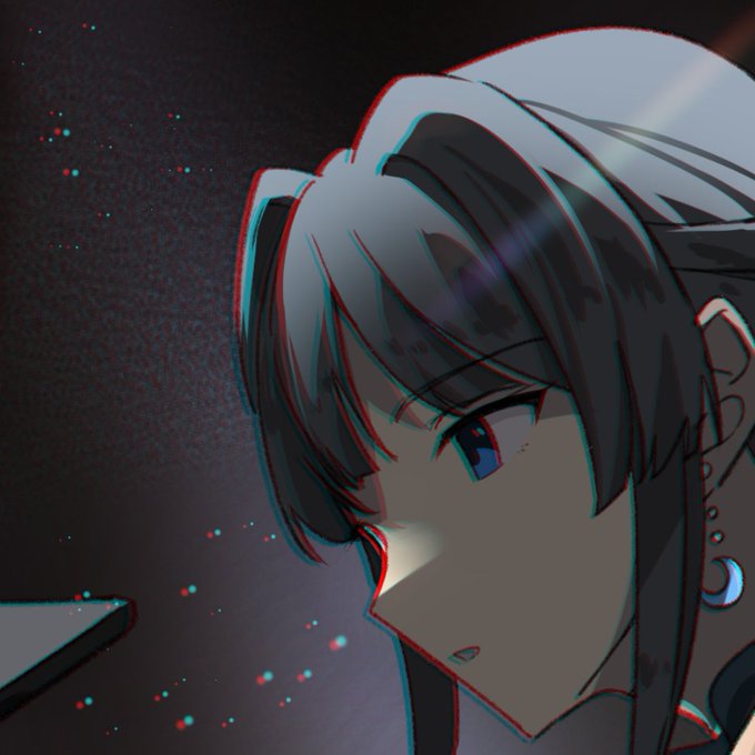 「1girl chromatic aberration」 illustration images(Latest)