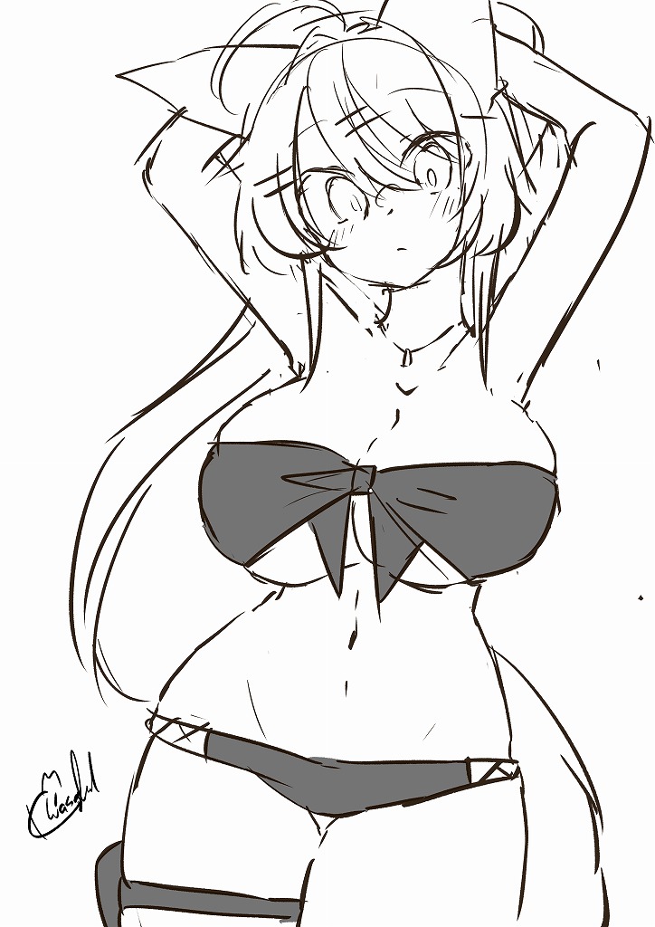 ニクスてんての過去水着 