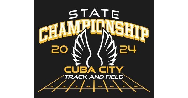Cuba City Track & Field State Track t-shirts may be ordered online.  The deadline to order is Monday, May 27. 

buff.ly/4bAHmaz 

#GoCubans