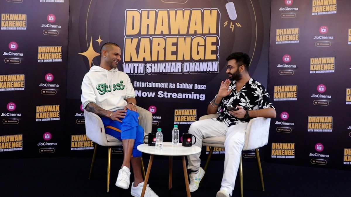 It's always special when a Fan gets to interact with his Favorite. It happened to me last evening but in a professional capacity. Can't wait to share this Halka Phulka, Fun & Entertaining conversation with #ShikharDhawan. #StayTuned as the video goes live tomorrow!