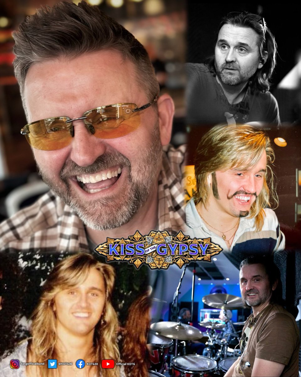 Happy Birthday to our drummer Scott, 57 today! 😎🤘🏻🥁
#kissofthegypsy #kotg30 #britishrock #rockband 
#bestfriends #britishrock #happybirthday #drummer