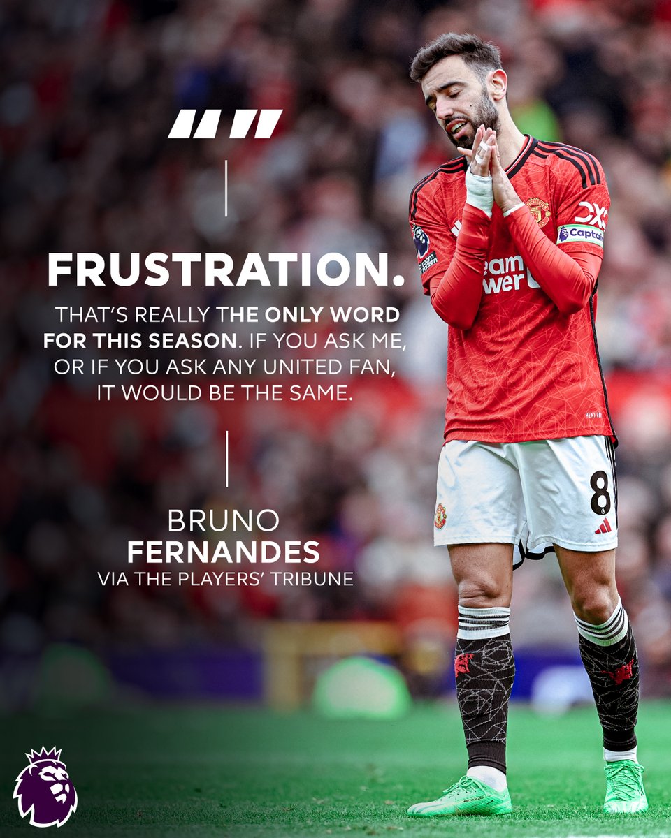 Bruno Fernandes has shared his reflections on @ManUtd's season 💭 @PlayersTribune | @B_Fernandes8