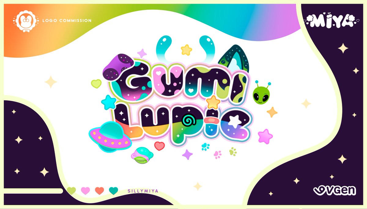 🎀Logo commissions 🎀 

🌸@/Gumi_Lupie

🌸Thank you for working with me!! your theme and character are beautiful and so creative!! 

#vtuberlogo #customlogo #logodeisng #logovtuber #commissionlogo #Vtubers #vtuber #ENVtuber #artlogo