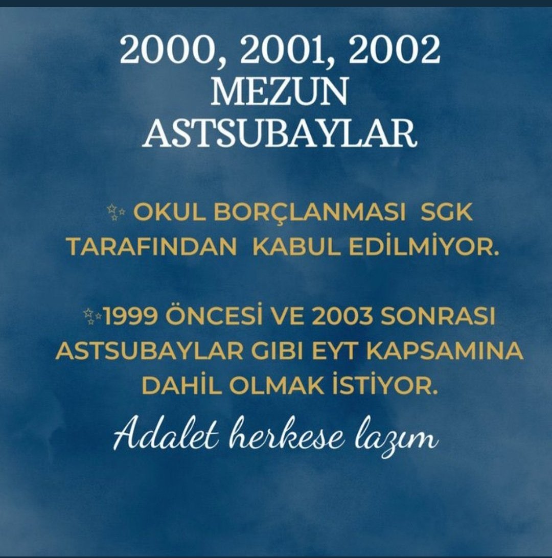 eylmz3503's tweet photo. @AdemTok77 Böyle ADALET olmaz olsun, sadece ALBAYLAR için yapılan bu teklif kabul edilemez. Askerin Albayı, Binbaşısı, Astsubayı, Uzman Çavuşu gibi bir ayrım olamaz. TSK da 25 yılı bilfiil dolduran herkese uygulanmalıdır.
@tcsavunma
#ÜniformalıSGKmağdurları https://t.co/Ak1gCtO77M