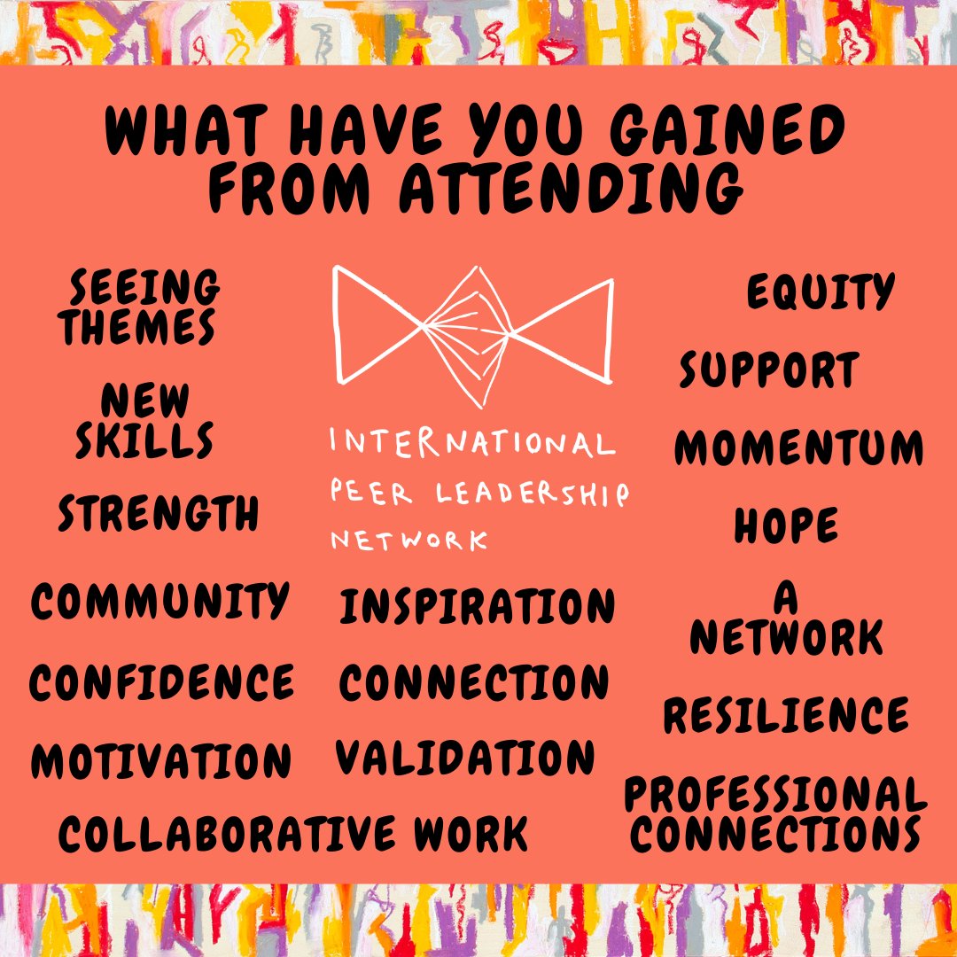 leadership_peer's tweet photo. As we break for summer, we had a convo this month on what our #PeerLeaders have gained from attending our #CommunityOfPractice. Summary of themes in the image. 

Also coming soon: opening new applications to our incubator! Look forward to seeing you all in Sept!
#PeerLeadership https://t.co/a3GamHHs0T
