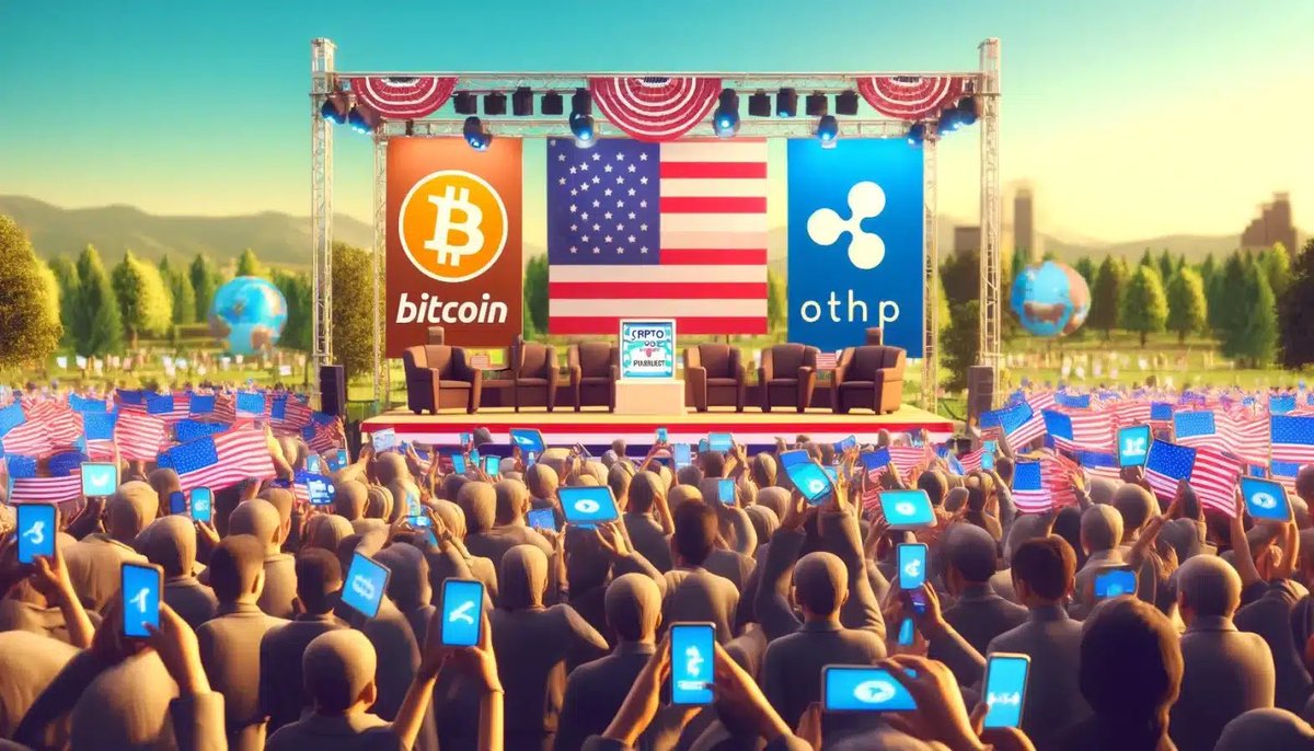 WOW! 💥

DONALD TRUMP’s PRESIDENTIAL CAMPAIGN NOW ACCEPTING DONATIONS IN CRYPTO AND #XRP 🗳️ 

bitcoinist.com/donald-trump-b…