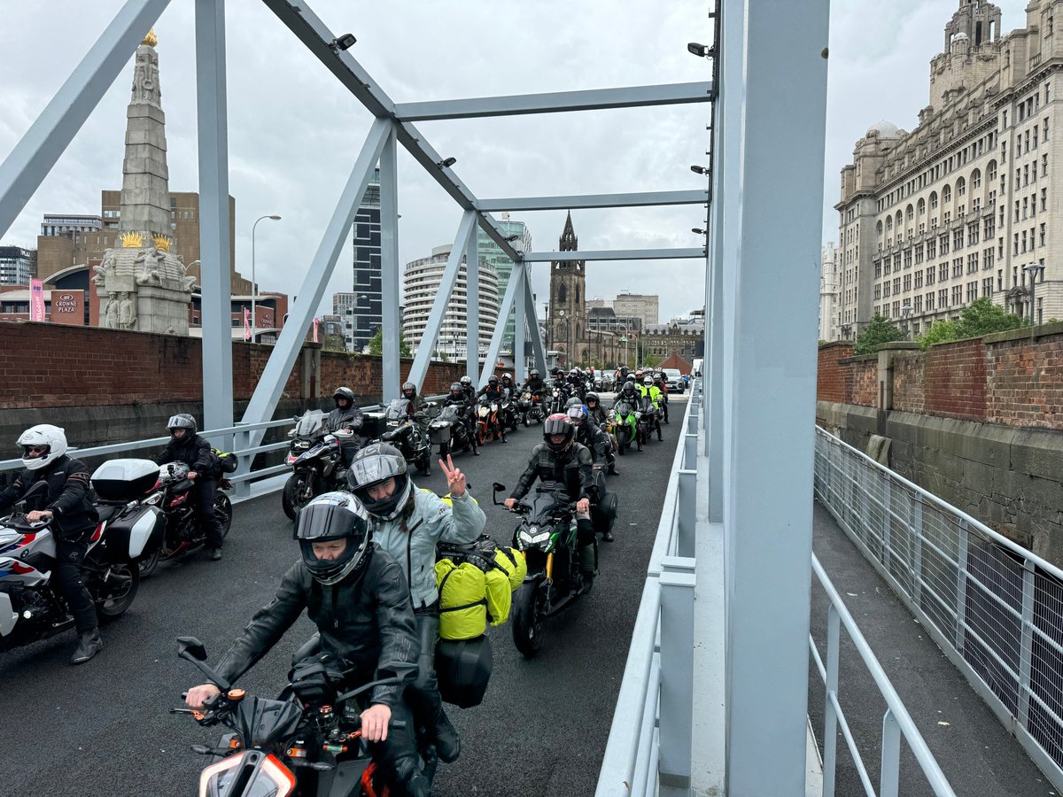 Down at the #PierHead today at @iomsteampacket welcoming bikers across Europe travelling to @ttracesofficial @TweetbeatIOM. Come say hello 👋🏼 if you’re passing! @SuzukiBikesUK @alpinecars @MerseyPolice @MerPolCityCen @Merseysidersp #OpNeedle