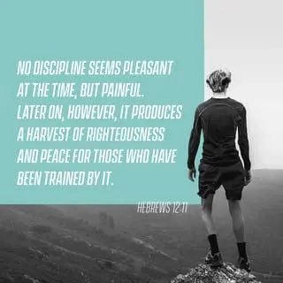 Good Morning Fishers of Men🪝✝️ Read Hebrews 12:4-11 When GOD disciplines us it’s important to understand His correction isn’t driven by retribution but by a fatherly concern for our welfare. His correction comes with love and a desire to make us who we’re meant to be. Father