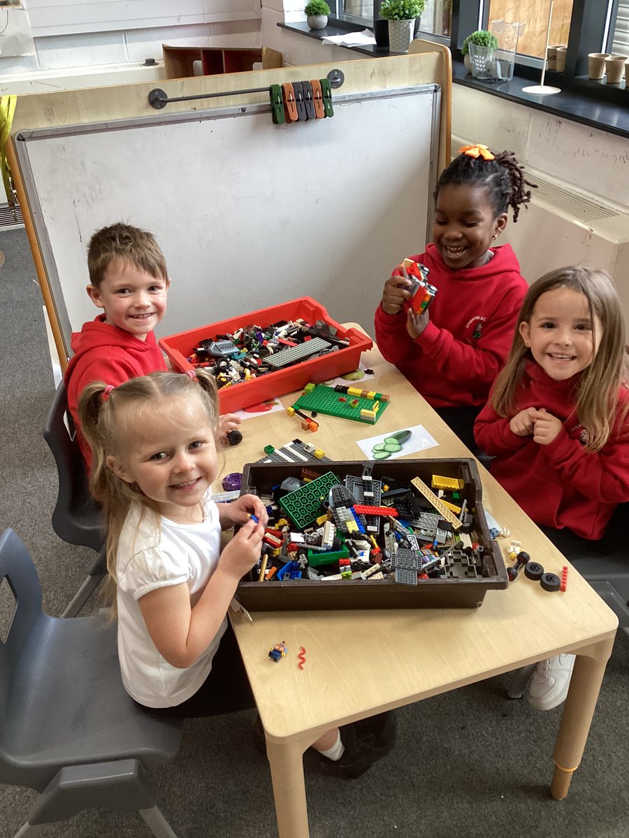 What a fantastic final week of this half term we have had in Reception! We have released our butterflies, worked with 2D shapes in maths, planted sunflowers and finished the week with a class treat of a Lego afternoon. @TheWingsCE #creatingabetterfuture