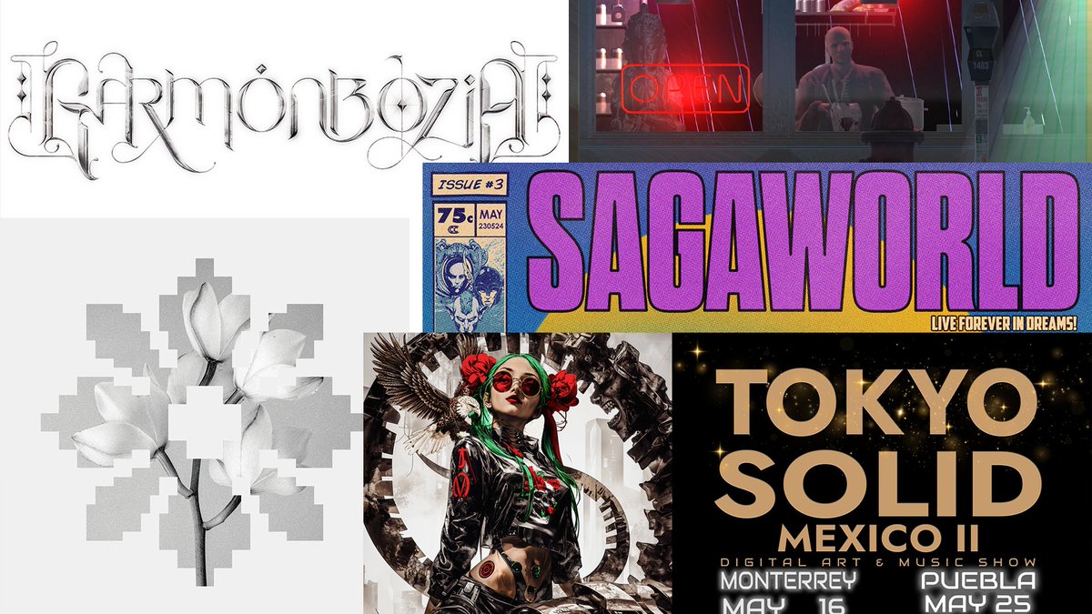 Rob | Rdtothemoon (@rdtothemoon) on Twitter photo Here are 5β£ exhibitions live on Foundation that you should check out nowβΌοΈ
1β£ Sagaworld issue #3, curated by @TheArtOfGriff
2β£ <a href="/FloracultureArt/">Floraculture</a> Exhibition #2, curated by <a href="/jprittee_/">Jack Prettyman πΌ</a>
3β£ TOKYO SOLID MEXICO β
‘, curated by <a href="/NoxGallery/">NOX Gallery</a>
4β£ Becoming Ralph - Season #1 Inception by Here are 5β£ exhibitions live on Foundation that you should check out nowβΌοΈ
1β£ Sagaworld issue #3, curated by @TheArtOfGriff
2β£ <a href="/FloracultureArt/">Floraculture</a> Exhibition #2, curated by <a href="/jprittee_/">Jack Prettyman πΌ</a>
3β£ TOKYO SOLID MEXICO β
‘, curated by <a href="/NoxGallery/">NOX Gallery</a>
4β£ Becoming Ralph - Season #1 Inception by