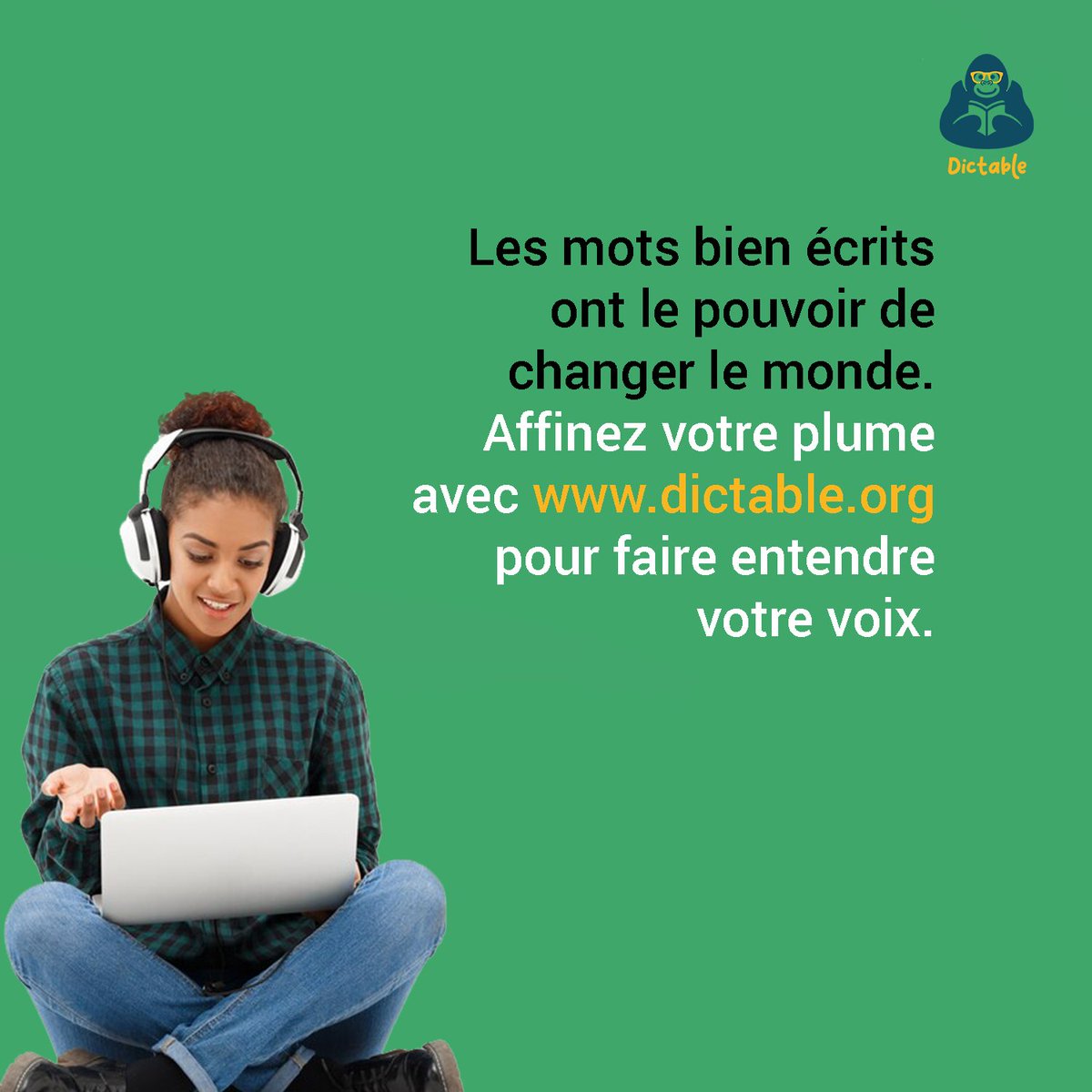 dictable_org's tweet photo. Chaque jour une nouvelle dictée ! Venez perfectionner votre orthographe sur https://t.co/7eII5HIOlq.

#dictée #excellence #français #langue https://t.co/SiqueJP9fQ