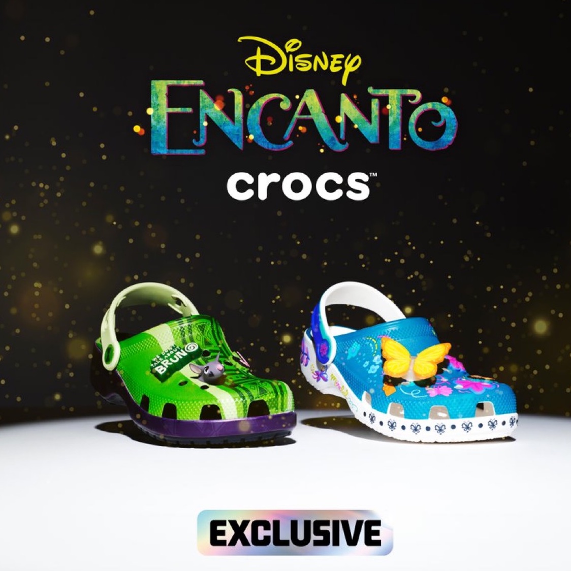 snkr_twitr's tweet photo. AD: ALMOST LIVE
Kids’ Disney Encanto x Crocs Classic Clogs Collection

Footlocker https://t.co/s41FxN8TxB
Champs https://t.co/Kko9jKUwwZ
Kids Footlocker https://t.co/BUMoQTyxcL https://t.co/yX3zlu0N6F