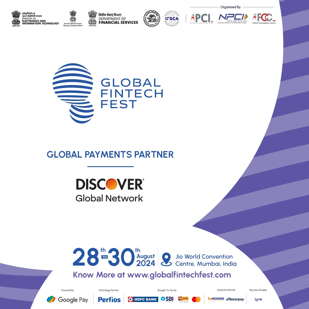 We are excited to announce @Discover joining us as the 'Global Payments’ partner for this year's Global Fintech Fest. Prepare to witness fintech innovation at its peak!

#GFF #GFF24 #GlobalFintechFest #FintechRevolution #FintechInnovators