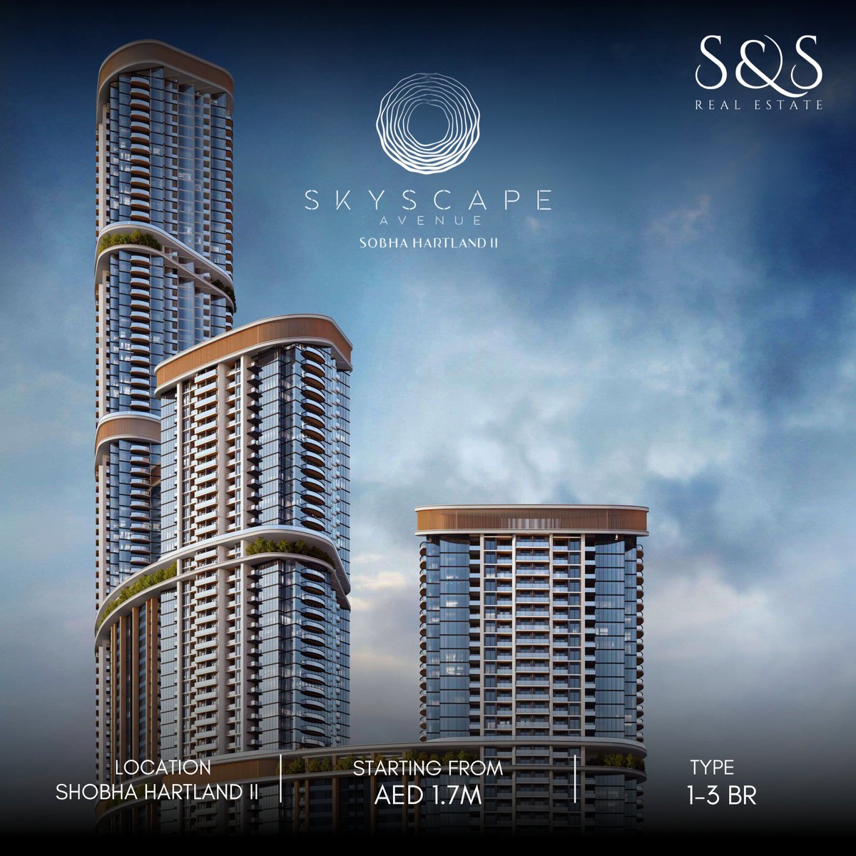 ss__property's tweet photo. Sobha Skyscape Avenue🌟

Welcome to Sobha Skyscape Avenue, a stunning new development in the heart of Sobha Hartland 2, Dubai. Experience the epitome of luxury living with our exquisite waterfront apartments.

📍Sobha Hartland II
💵 Starting From AED 1.7M https://t.co/r7XDDzCqLC