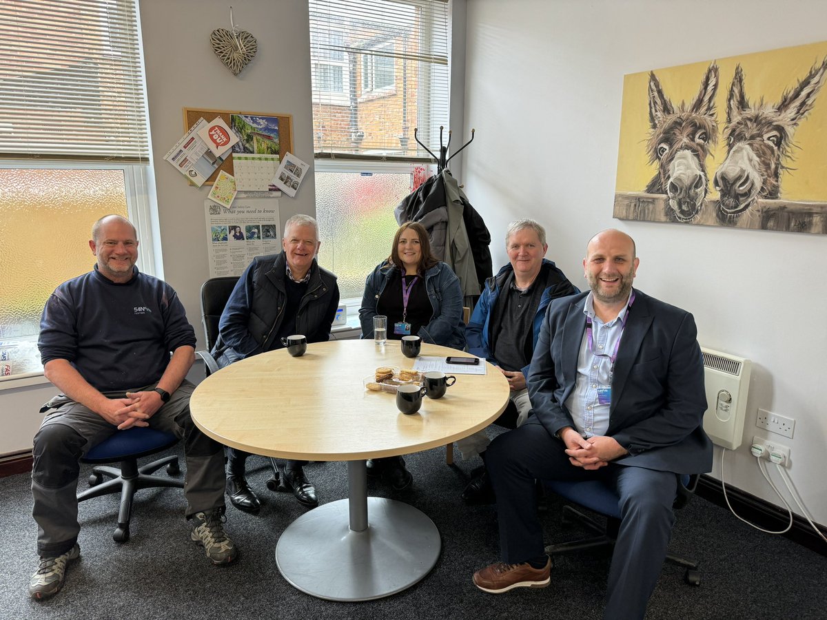 Great morning in #Scarborough with <a href="/PaulFiddaman1/">Paul Fiddaman</a> and David Bell and other <a href="/KarbonHomes/">Karbon Homes</a> and <a href="/54northhomes/">54 North Homes</a> colleagues visiting some of our supported homes and a new build site. Always fantastic to see the hard work of our colleagues and the difference it makes to our customers.