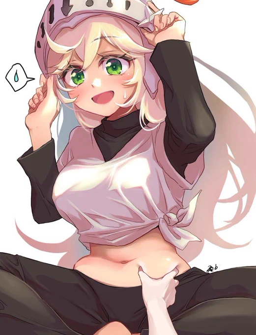 流行っていたので…つい… (ヘラヘラで許してくれそう)