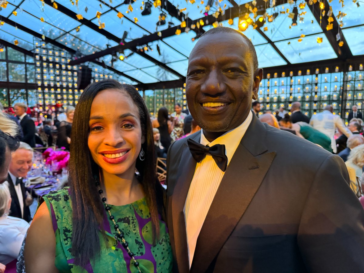 Ndidi Okonkwo Nwuneli (@ndidinwuneli) on Twitter photo It was an honor to attend my first US State Dinner and to witness the warm welcome to President <a href="/WilliamsRuto/">William Samoei Ruto, PhD</a> and the people of Kenya! Through our work <a href="/ONECampaign/">ONE</a> <a href="/ONEinAfrica/">ONE in Africa</a> we have partnered with leadership in Kenya to advocate for #IDA21 and the African climate agenda! It was an honor to attend my first US State Dinner and to witness the warm welcome to President <a href="/WilliamsRuto/">William Samoei Ruto, PhD</a> and the people of Kenya! Through our work <a href="/ONECampaign/">ONE</a> <a href="/ONEinAfrica/">ONE in Africa</a> we have partnered with leadership in Kenya to advocate for #IDA21 and the African climate agenda!