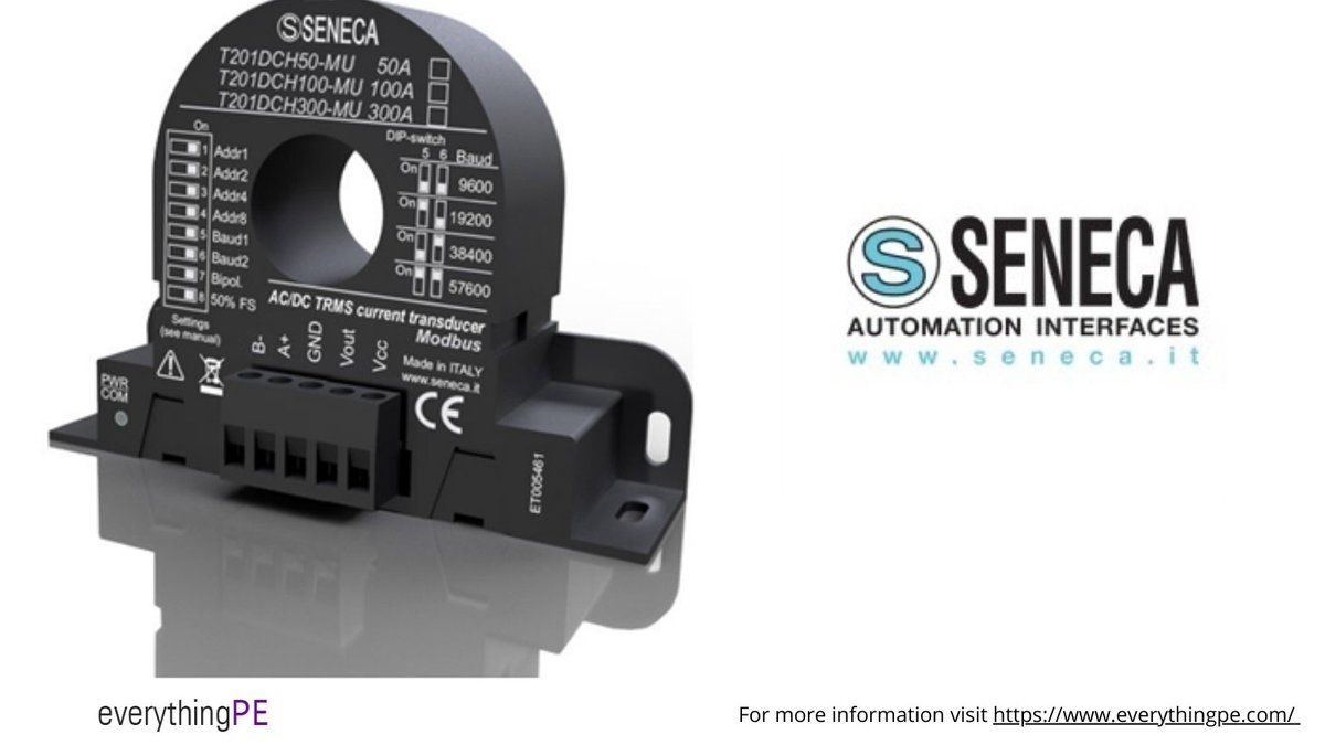 Introducing True RMS AC/DC Current Transducer for Electric Mobility Applications from SENECA Learn more: ow.ly/Bo2150RTTf5 #products #datasheet #manufacturing #quotation #transducer #testandmeasurement #emobility #powerconversion #powermanagement #powerelectronics #seneca