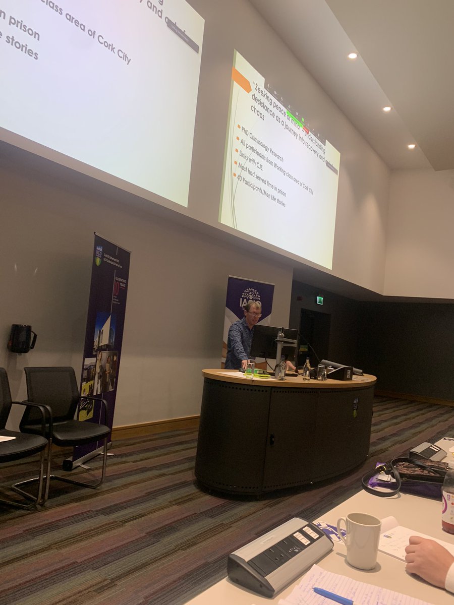 Sharan Kelly (@sharan_kelly) on Twitter photo Dr Graham Cambridge speaks about âseeking peace of mind, understanding desistance as a journey into recovery and out of chaos at IASIO/UCD national conference on desistance <a href="/ucddublin/">University College Dublin</a> <a href="/IASIO_Ireland/">TosĂș - new beginnings for people with convictions</a> #desistance24 Dr Graham Cambridge speaks about âseeking peace of mind, understanding desistance as a journey into recovery and out of chaos at IASIO/UCD national conference on desistance <a href="/ucddublin/">University College Dublin</a> <a href="/IASIO_Ireland/">TosĂș - new beginnings for people with convictions</a> #desistance24