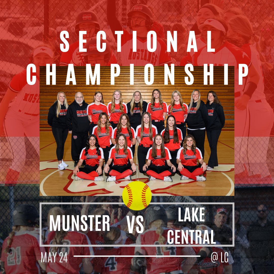 We are not done yet! See you tonight for the Sectional Championship vs LC. 🥎