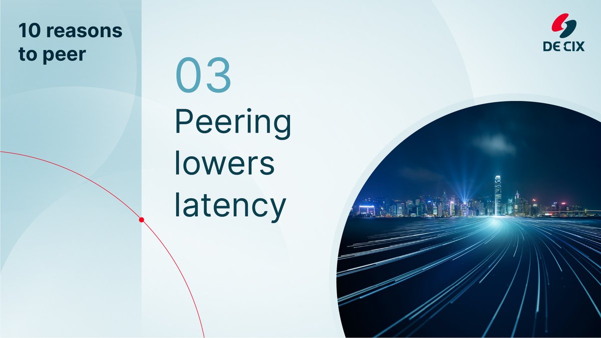 #Latency has a huge impact on the overall #UX. 👉 So, to offer your customers a seamless experience, you need to make sure data travels fast. 🏎️ But how do you do that? Find out in our 3rd #peering article: bit.ly/3Vgd3jT