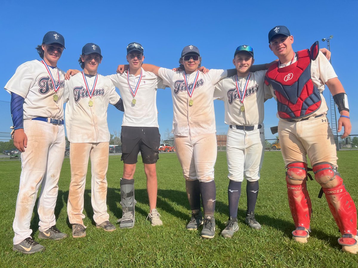 STCSS has won GOLD at Bay of Quinte varsity baseball.  🥇⚾️Amazing Day at the diamond today.
STSS (11) vs BSS (1)
STSS (8) vs PECI (2)
Well done team - amazing group to coach! ❤️
COSSA Monday at Melrose 10 am and 2pm. <a href="/quintenews/">Quinte News</a> <a href="/alcdsb/">ALCDSB</a>