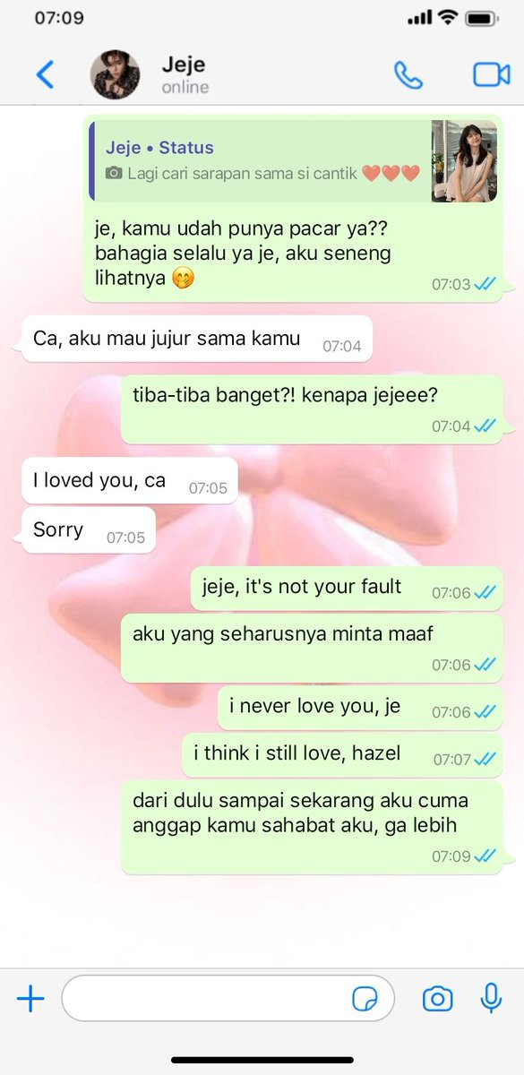 — I loved you or I never love you? 

What if #virtualboyfriend
©kimmnjeongg