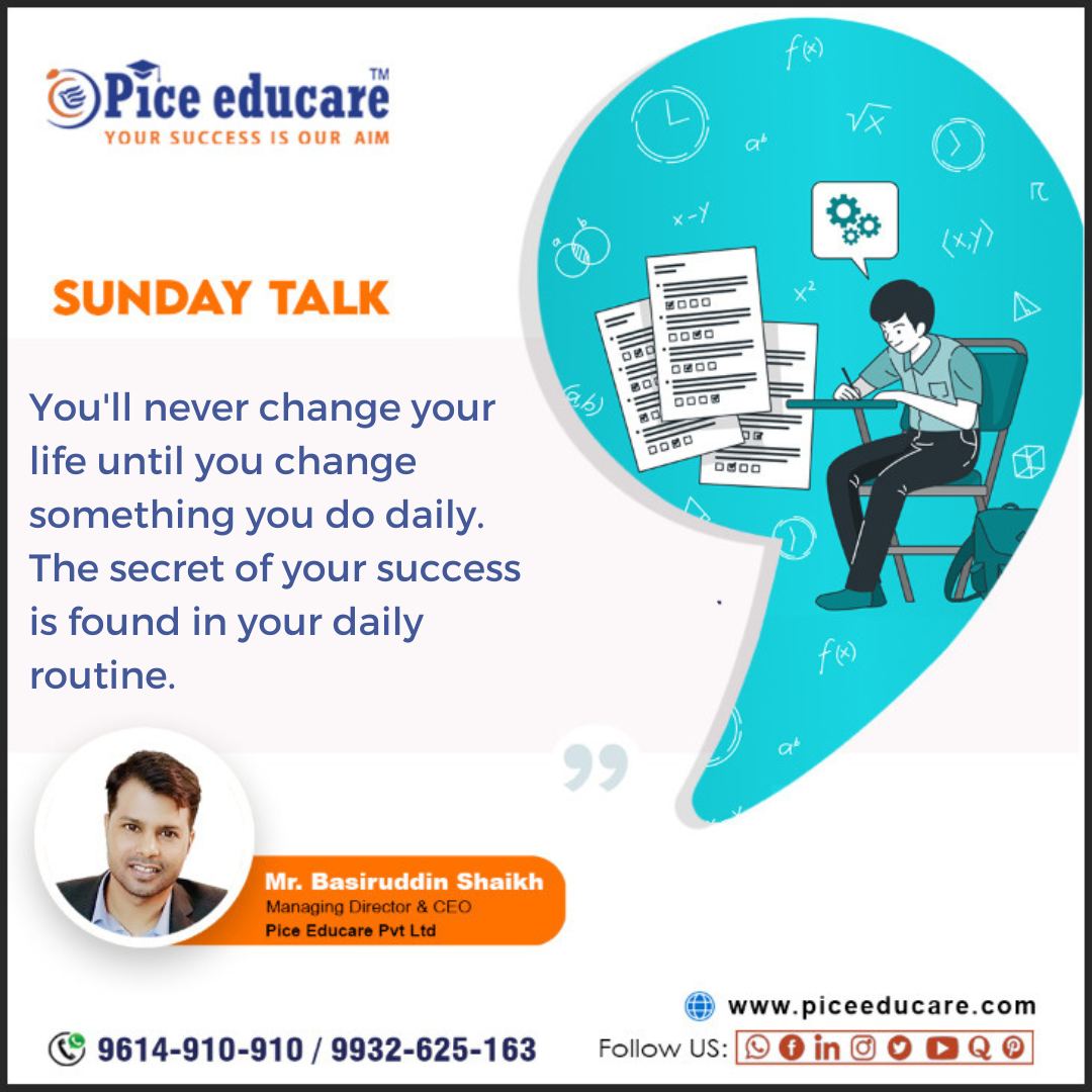 Sunday Talk You will never change your life... #sundaytalk #PiceEducare #motivatioonalquotes #SundayMotivation